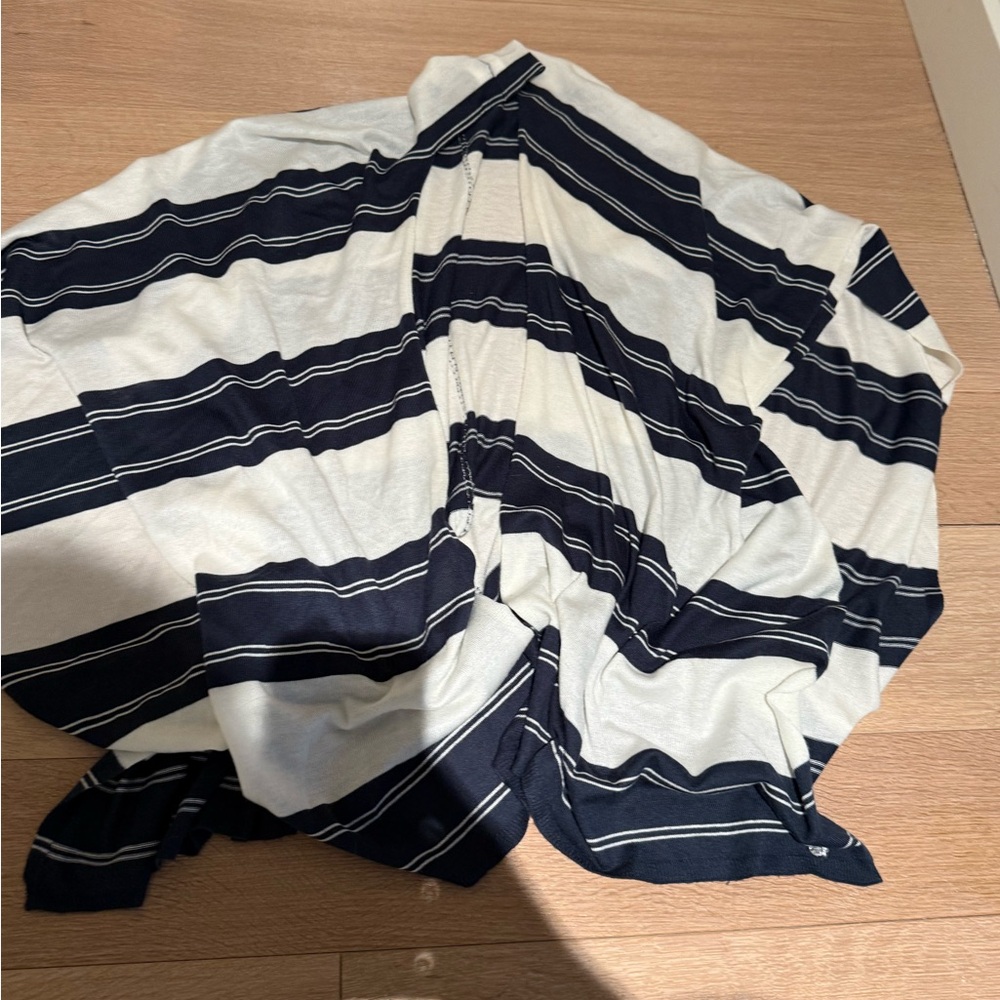Ralph Lauren Navy and White Striped Garment